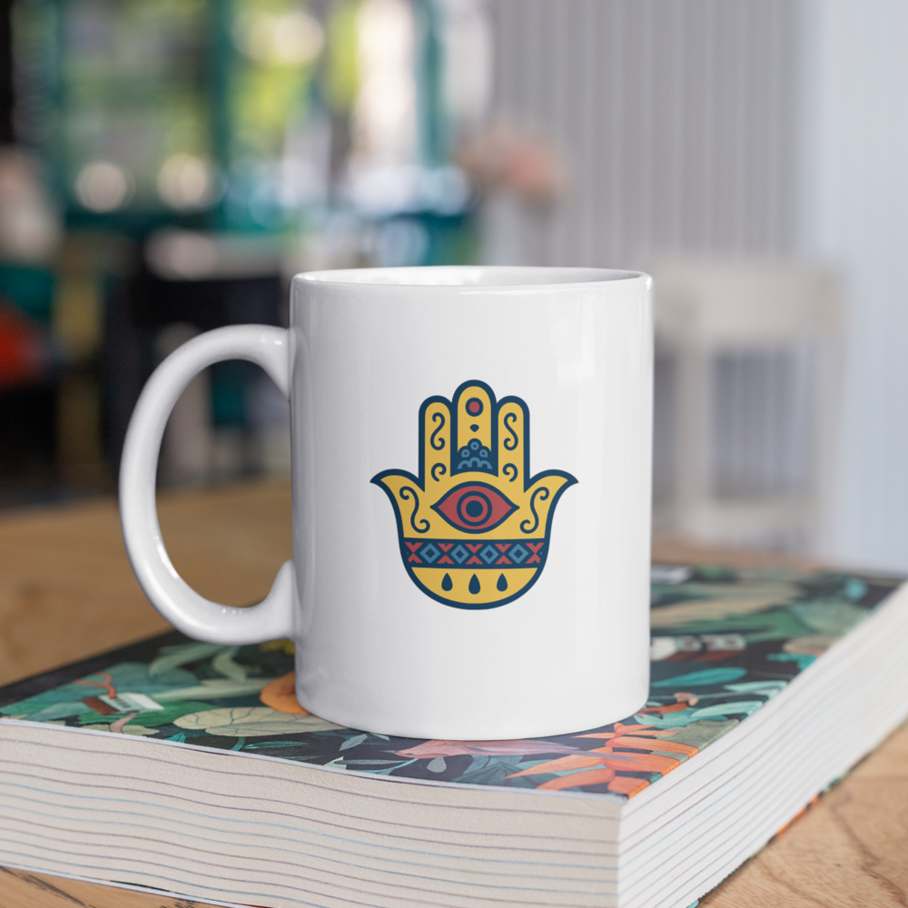 Tasse - mit Hamza Zeichen drauf