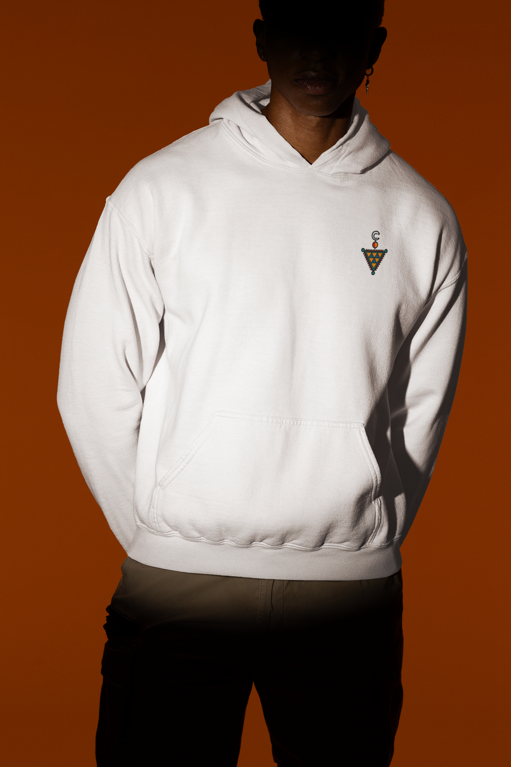 Classic Oversized Hoodie - Mit Taschendruck