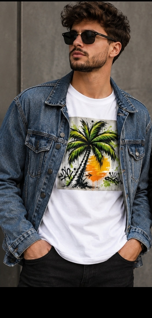 Premium Organic Shirt Palme